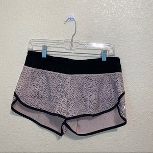 Lululemon Cheetah Hot Speed Shorts